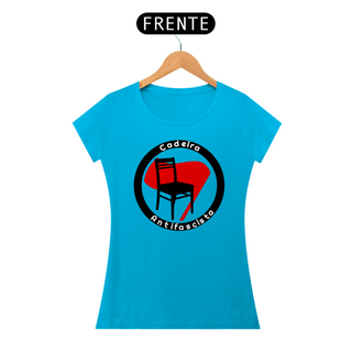 Nome do produtoT-shirt Baby Look Cadeira Antifascista