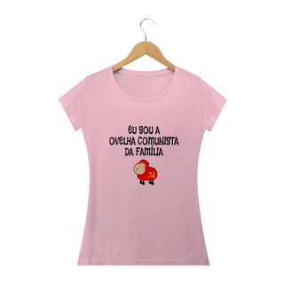 Nome do produtoT-shirt Baby Look Ovelha Comunista