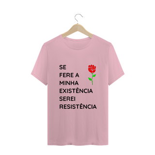 Nome do produtoT-shirt Tradicional Serei Resistência