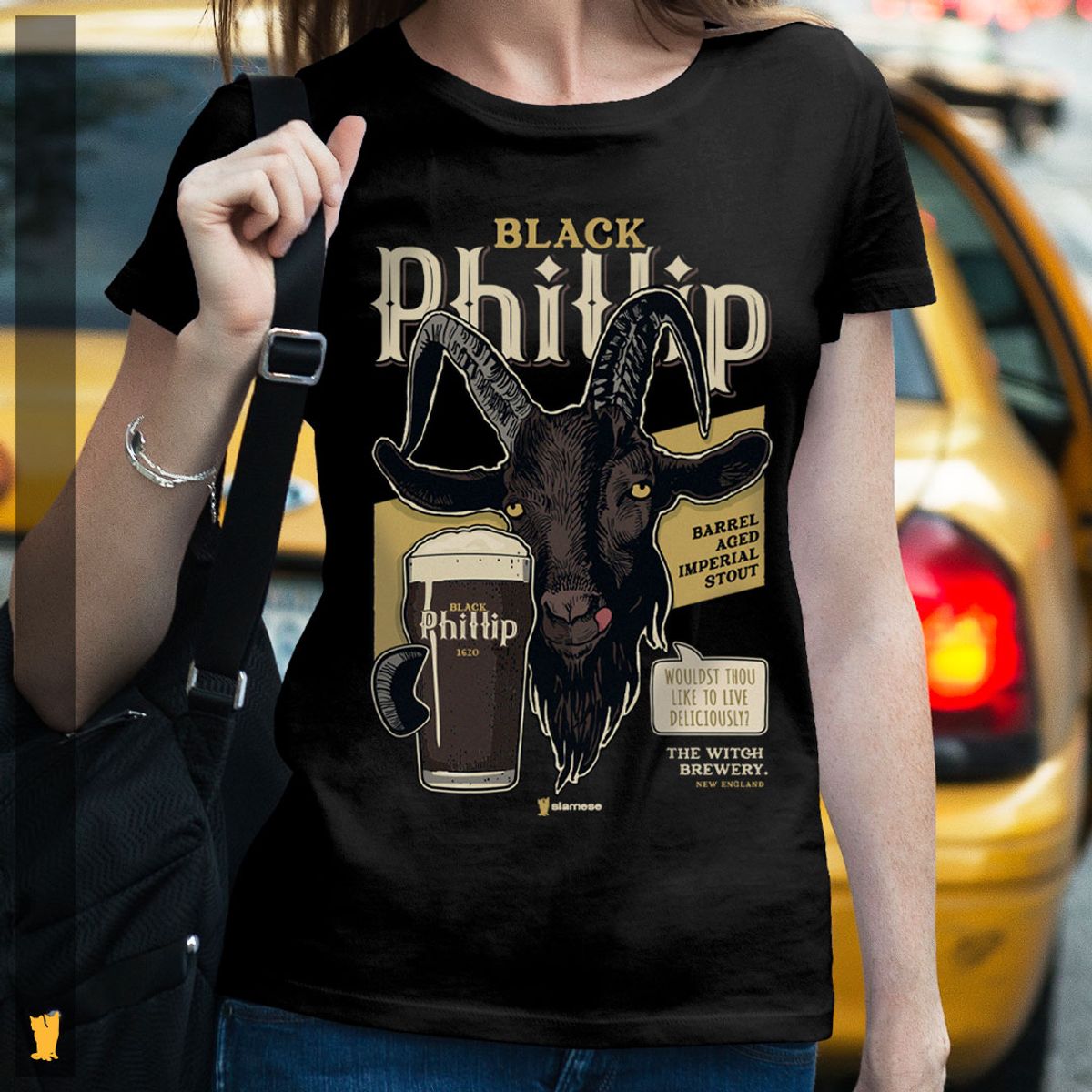 Nome do produto: SIAMESE FEMININA BLACK PHILLIP IMPERIAL STOUT