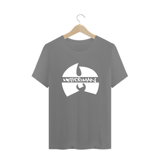 Nome do produtoT-Shirt Camiseta de Malha PLUS SIZE WUTANG Logo Black Method Man