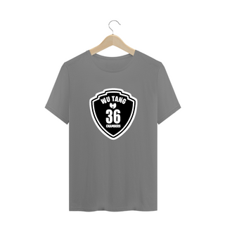 Nome do produtoT-Shirt Camiseta de Malha PLUS SIZE Wu Tang Clan Escudo 36 Chambers