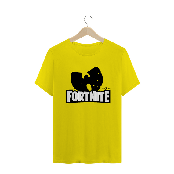 Camiseta de Malha Quality Wu Tang Clan Fortnite Logo Nome