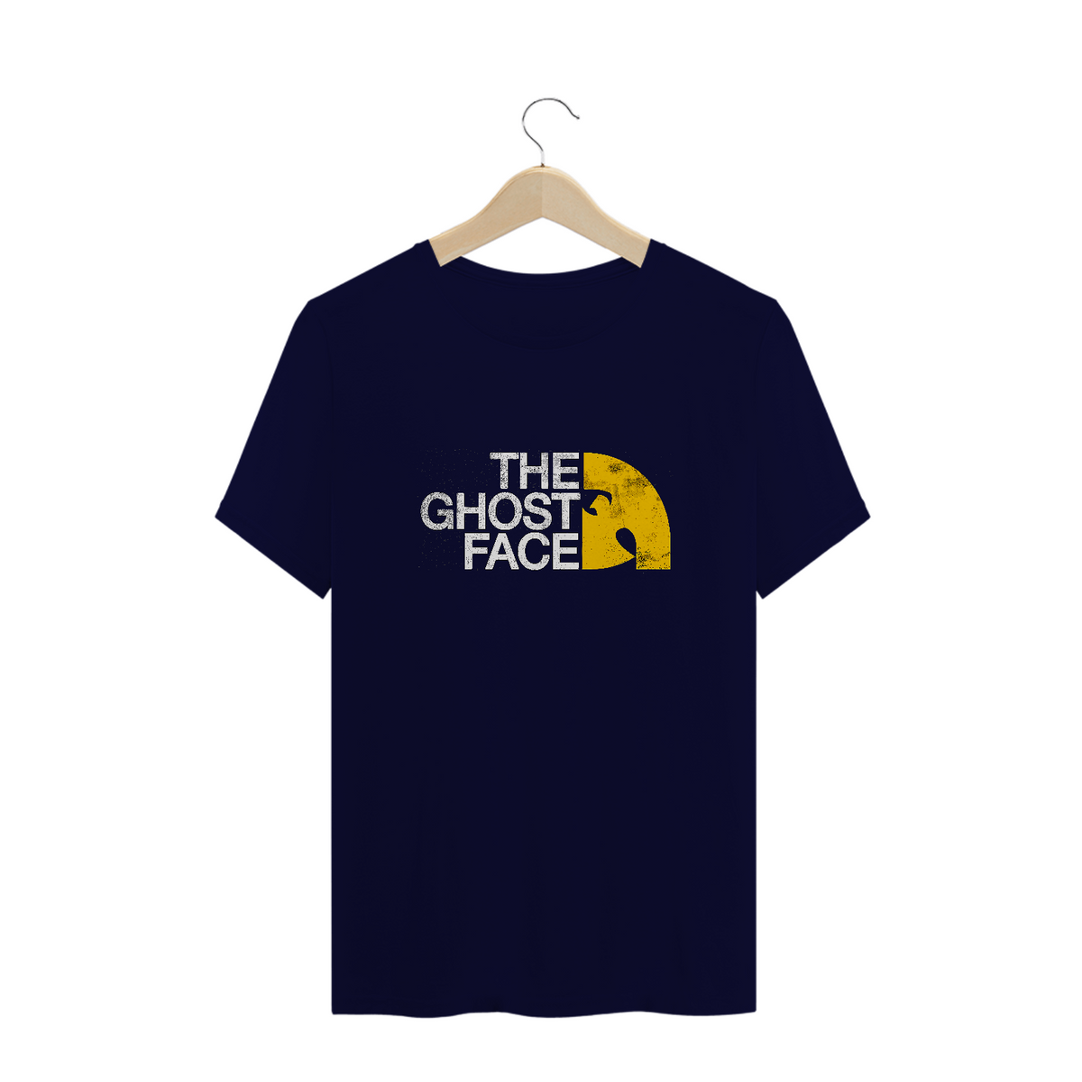 Nome do produto: Camiseta de Malha PLUS SIZE Wu Tang Clan The Ghost Face