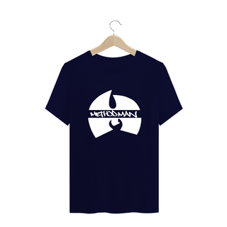 Nome do produtoT-Shirt Camiseta de Malha PLUS SIZE WUTANG Logo Black Method Man