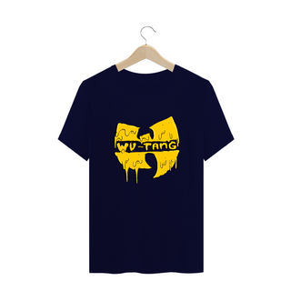 Nome do produtoT-Shirt Camiseta de Malha PLUS SIZE WUTANG Logo Paint