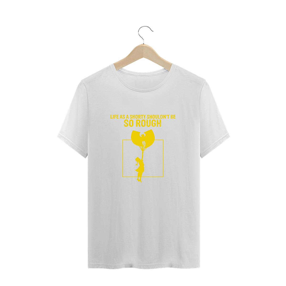 Nome do produto: Camiseta de Malha Prime Wu Tang Clan Life As A Shorty Squad