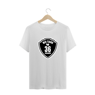 Nome do produtoT-Shirt Camiseta de Malha PLUS SIZE Wu Tang Clan Escudo 36 Chambers