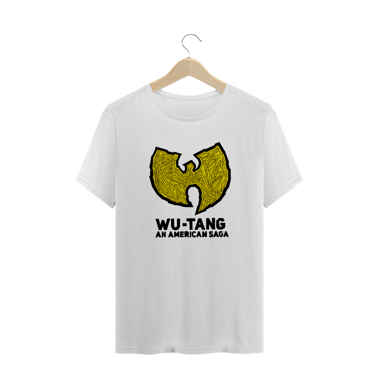 Nome do produto: Camiseta de Malha Prime Wu Tang An American Saga Branca