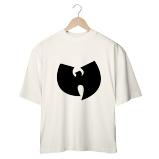 Nome do produtoCamiseta de Malha Oversized Wu Tang Clan Logo Preto