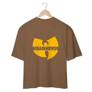Nome do produtoCamiseta de Malha Oversized Wu Tang Clan Logo-Nome Amarelo