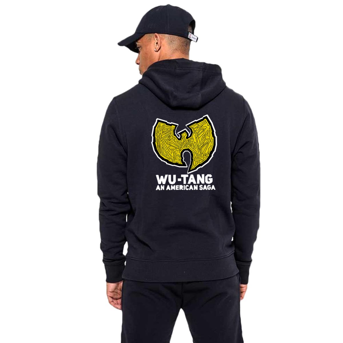 Nome do produto: Moletom Aberto Ziper Wu Tang Clan An American Saga