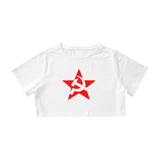 Cropped Comunismo Estrela Vermelha