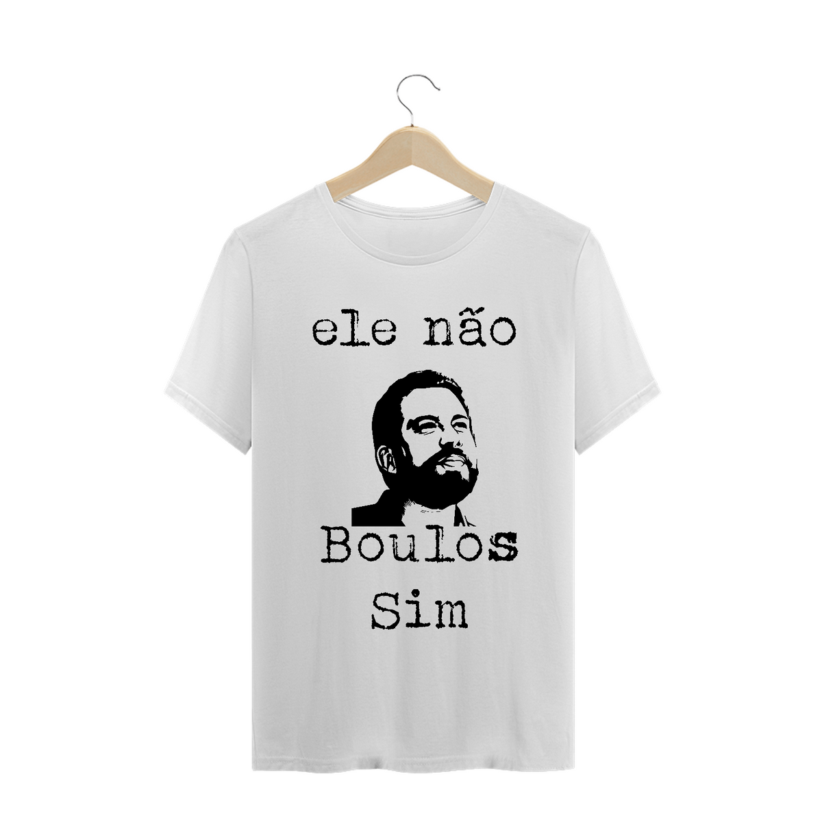 Nome do produtoT-Shirt ele não, Boulos Sim