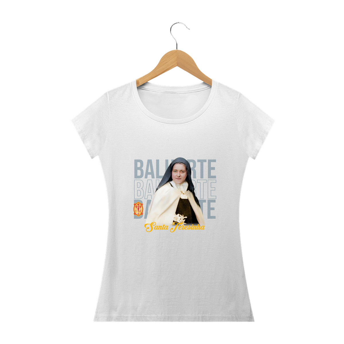 Nome do produto: CAMISETA BABY BALUARTE SANTA TERESINHA