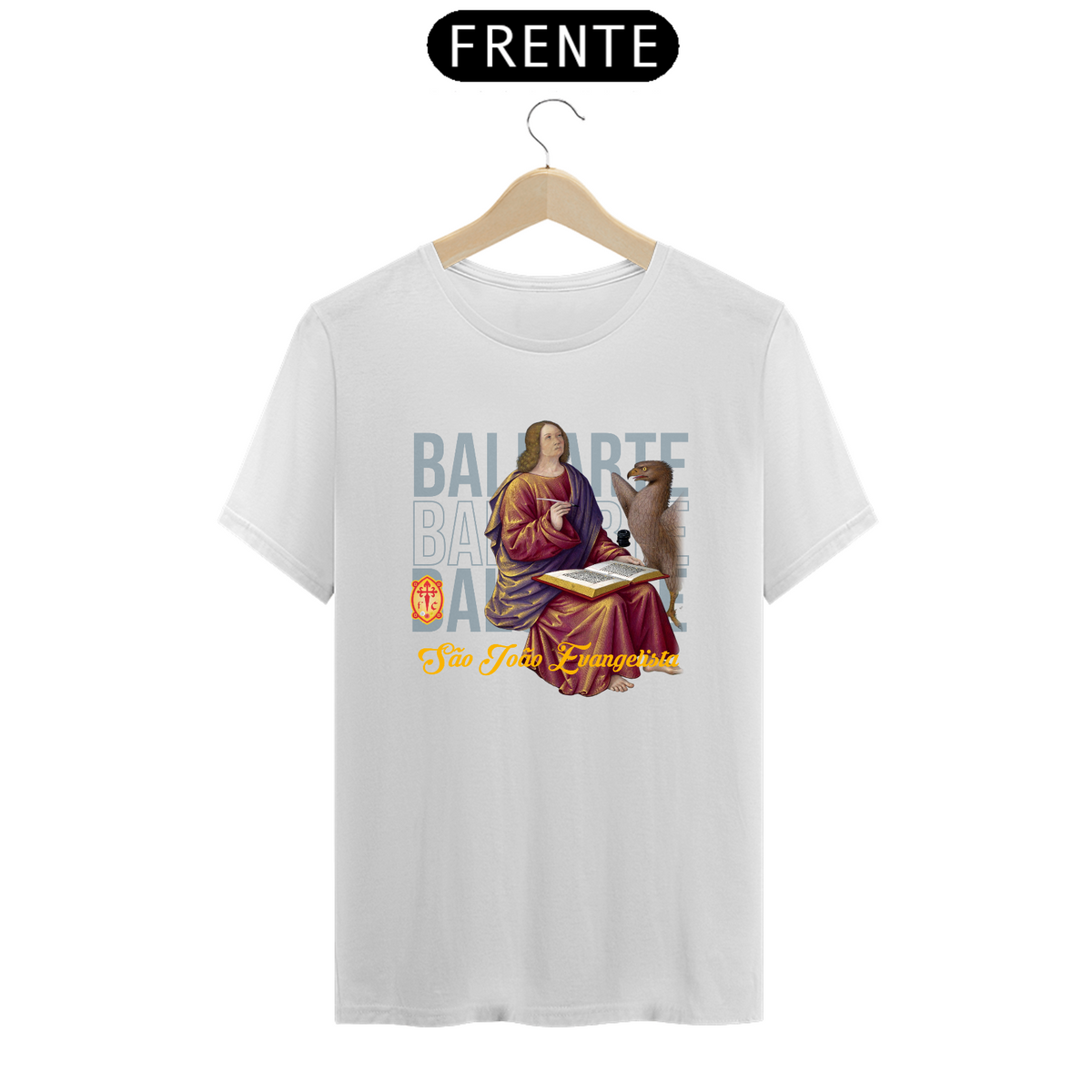 Nome do produto: CAMISETA BALUARTE SÃO JOÃO EVANGELISTA