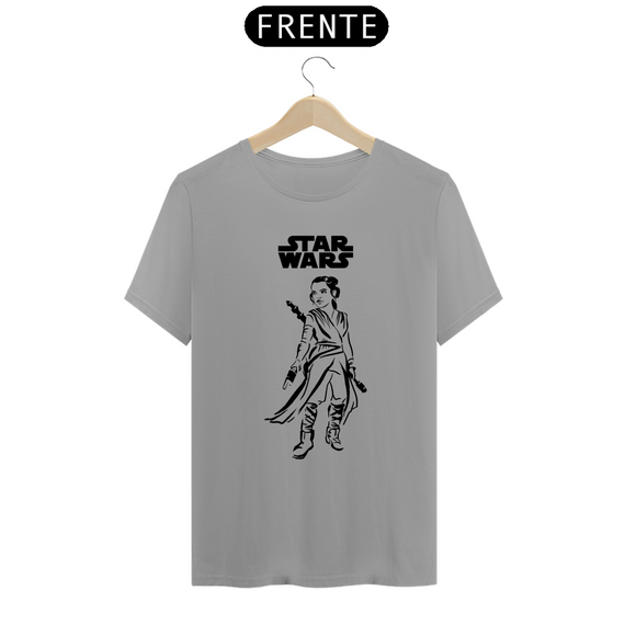Camiseta Rey Star Wars Rey Daisy Ridley Estampada Quality