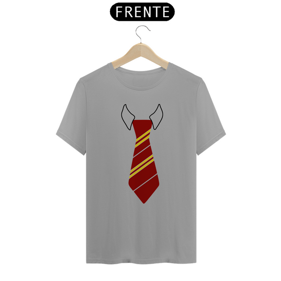 Camiseta Gravata Grifinória Harry Potter Estampada Cinema