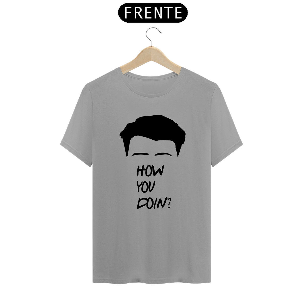 Nome do produto: Camiseta Quality Estampa Friends - How You Doing? - Frase Joey Tribbiani 