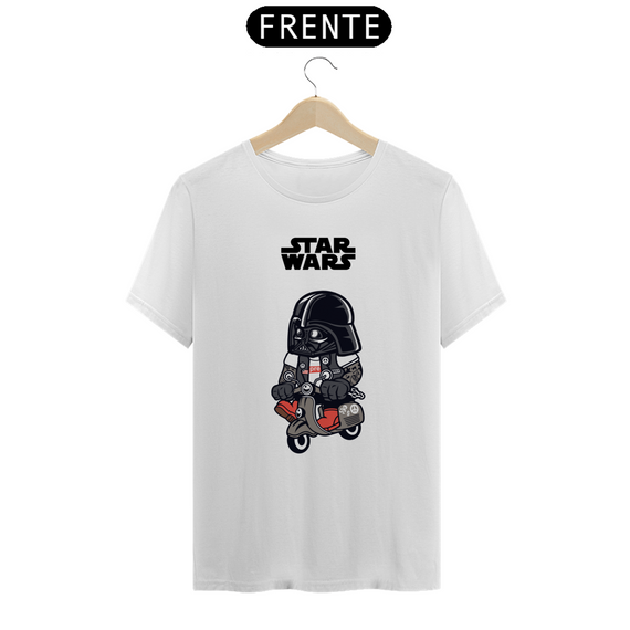 Camiseta Lord Darth Vader Cartoon Motoqueiro Star Wars Estampado Quality