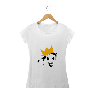 Nome do produtoChico Rei Camiseta Feminina Estampada BabyLong Quality