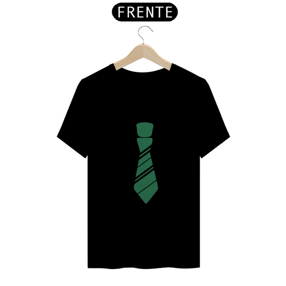 Camiseta Gravata Verde Cinema Estampada