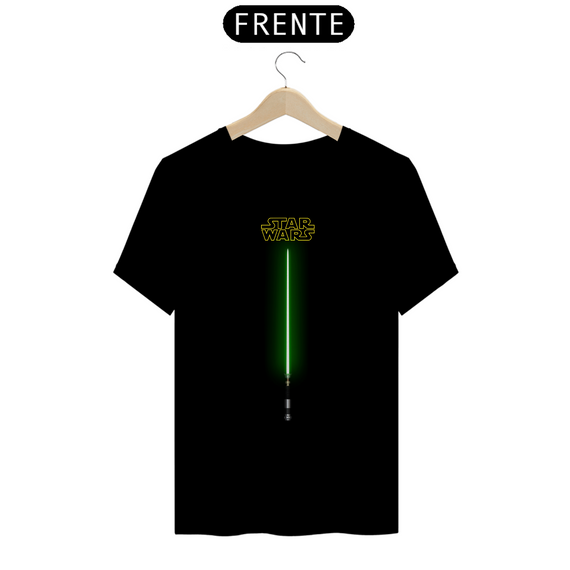 Camiseta Sabre de Luz Verde Star Wars -Espada Lightsaber Green