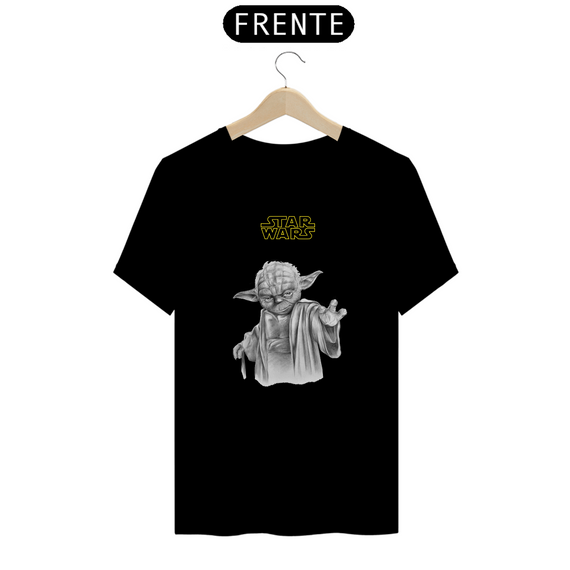 Camiseta Mestre Yoda Star Wars Master Estampada - Quality