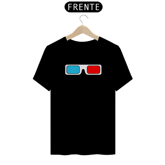 Camiseta Cinema 3D Estampada Quality