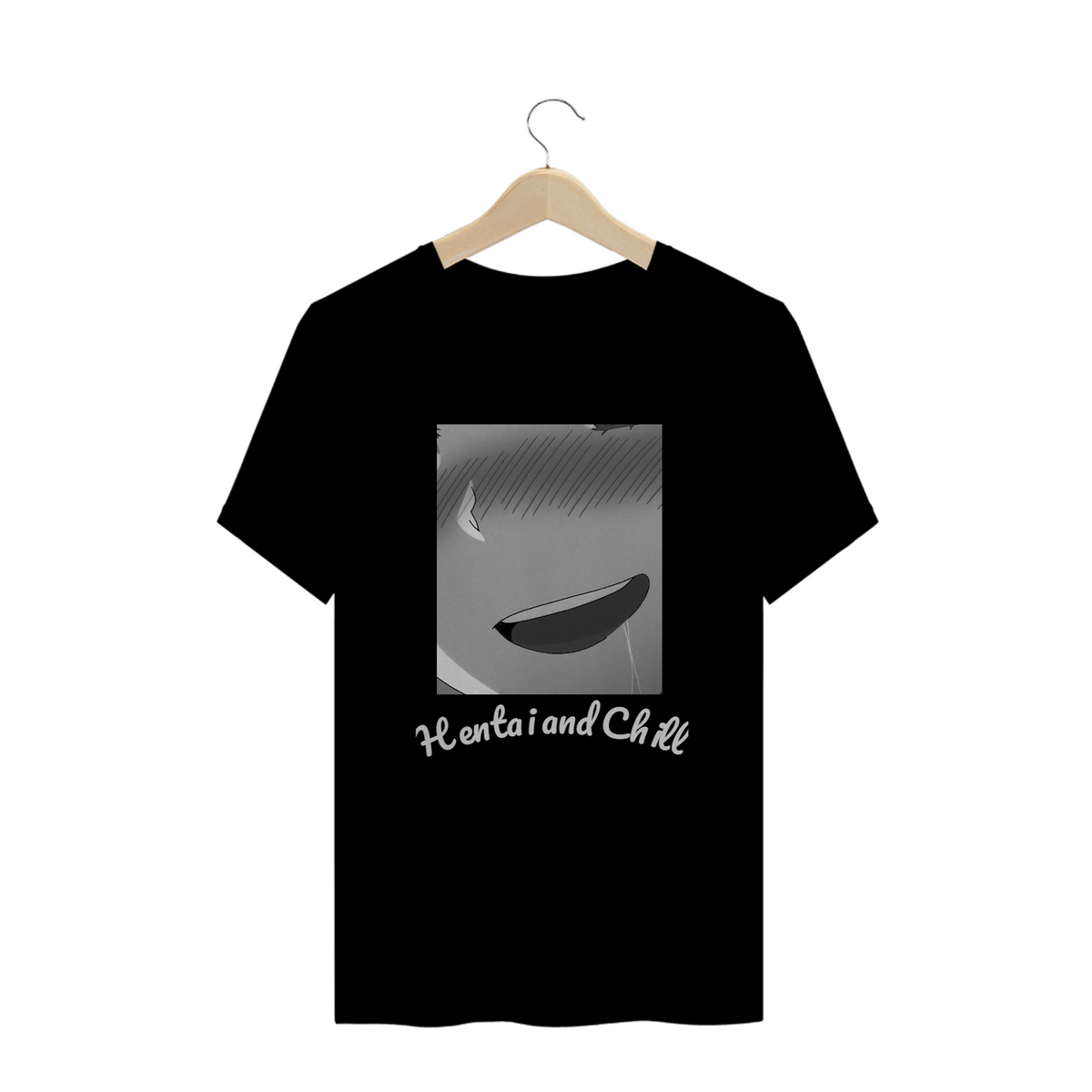Nome do produto: Camiseta Hentai and Chill Estampa Quality