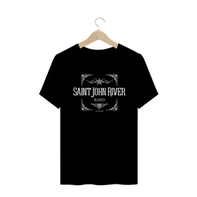 T-Shirt Quality Saint John River Band Preta