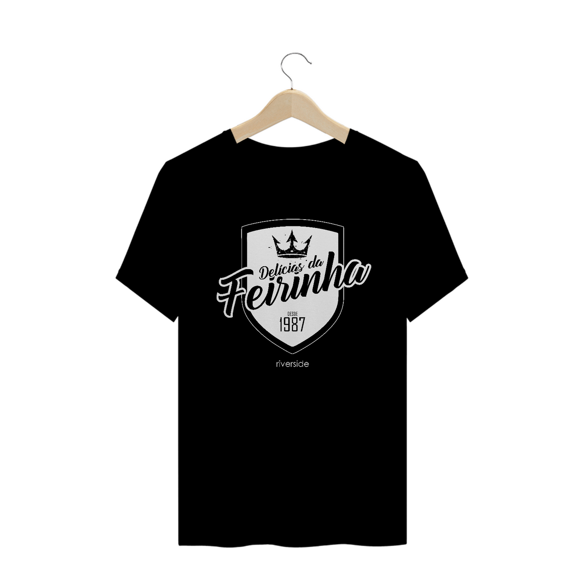 Nome do produtoT-Shirt Quality Feirinha Preta