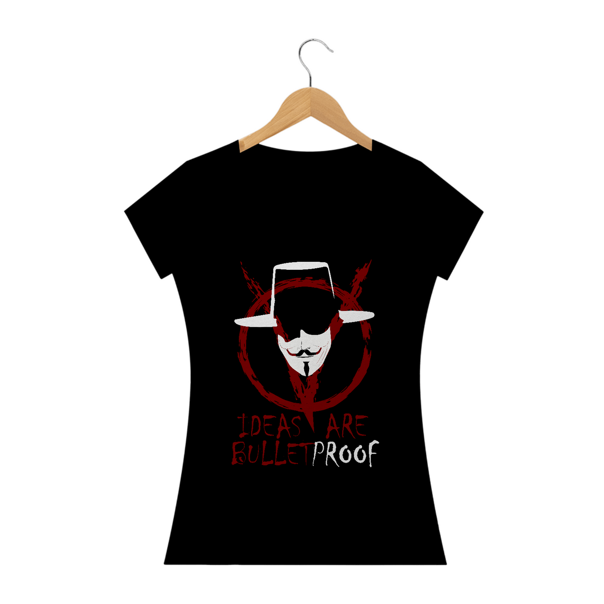 Nome do produto: Camiseta Vendetta Feminina