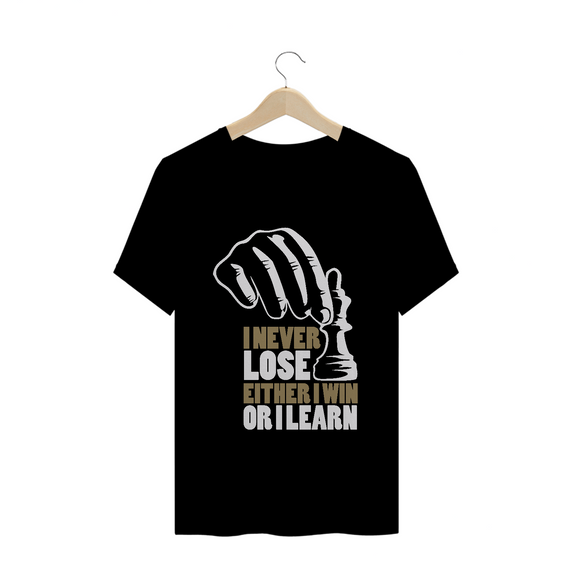 I Never Lose Either I Win Or I Learn Camiseta Prime