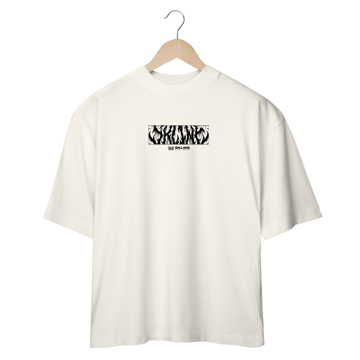 Nome do produto: OVERSIZED SKLINE STRIPE OFF-WHITE