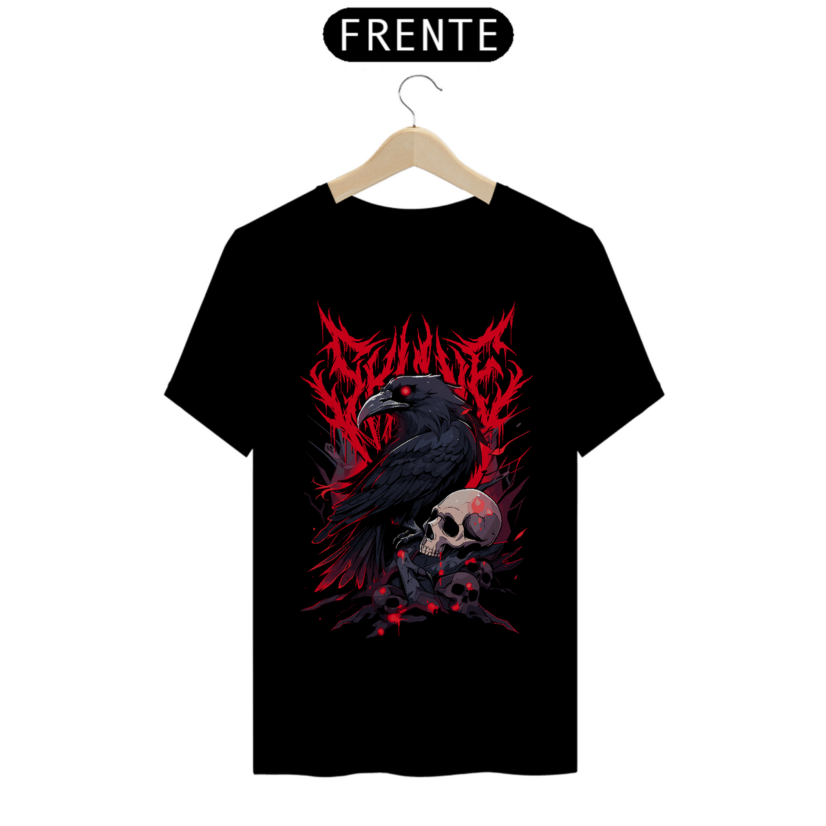 Nome do produto: CAMISA THE RAVEN