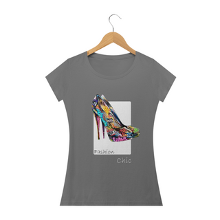Camiseta Feminina Estonada TROPO - Salto Fashion