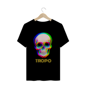Camiseta Masculina Premium TROPO - Caveira Tropo