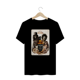 Camiseta Masculina TROPO - Slash e Jimi hendrix