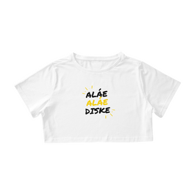 Camiseta Cropped Aláe Aláe Diske