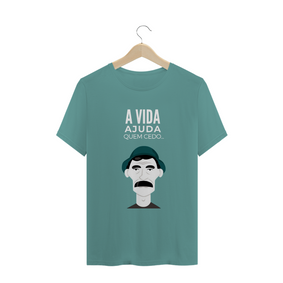 T-shirt Estonada A Vida Ajuda Quem Cedo Madruga