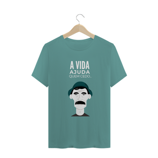 T-shirt Estonada A Vida Ajuda Quem Cedo Madruga
