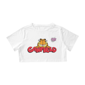 Garfield! Camisa Cropped Feminino