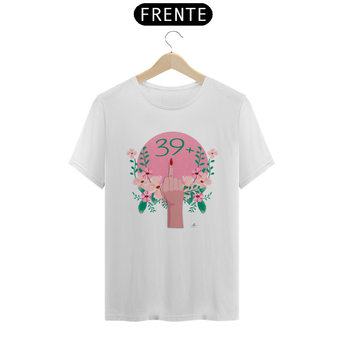 Nome do produto: Quarentei (Camiseta quality) LP