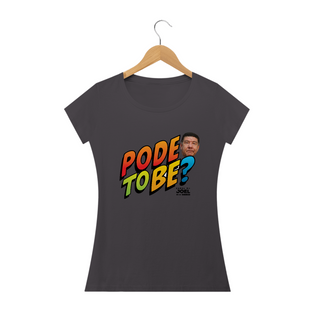 Nome do produtoCamisa do Canal | Pode To Be? | Baby Long Estonada