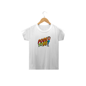 Camisa do Canal | Pode To Be? | T-Shirt Infantil