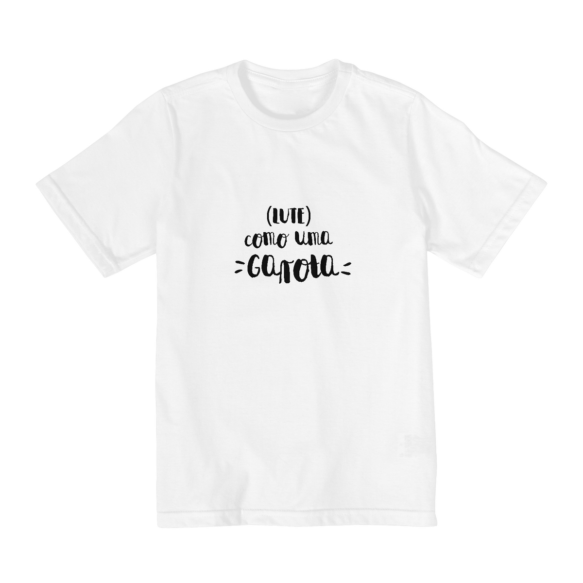 Nome do produto: {Camisa Kids} Lute como uma garota :)