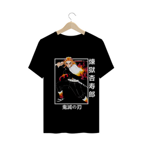 T-Shirt Kimetsu No Yaiba - Rengoku
