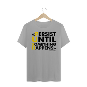 Camiseta Persist - Estampa preta