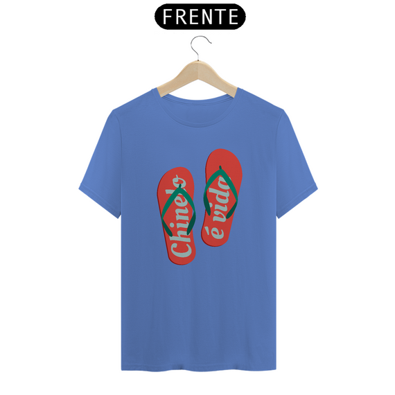 Chinelo é vida - Camiseta estonada